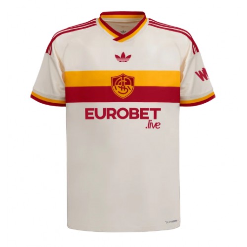 Stroje piłkarskie AS Roma Koszulka Wyjazdowej 2026-27 Krótki Rękaw